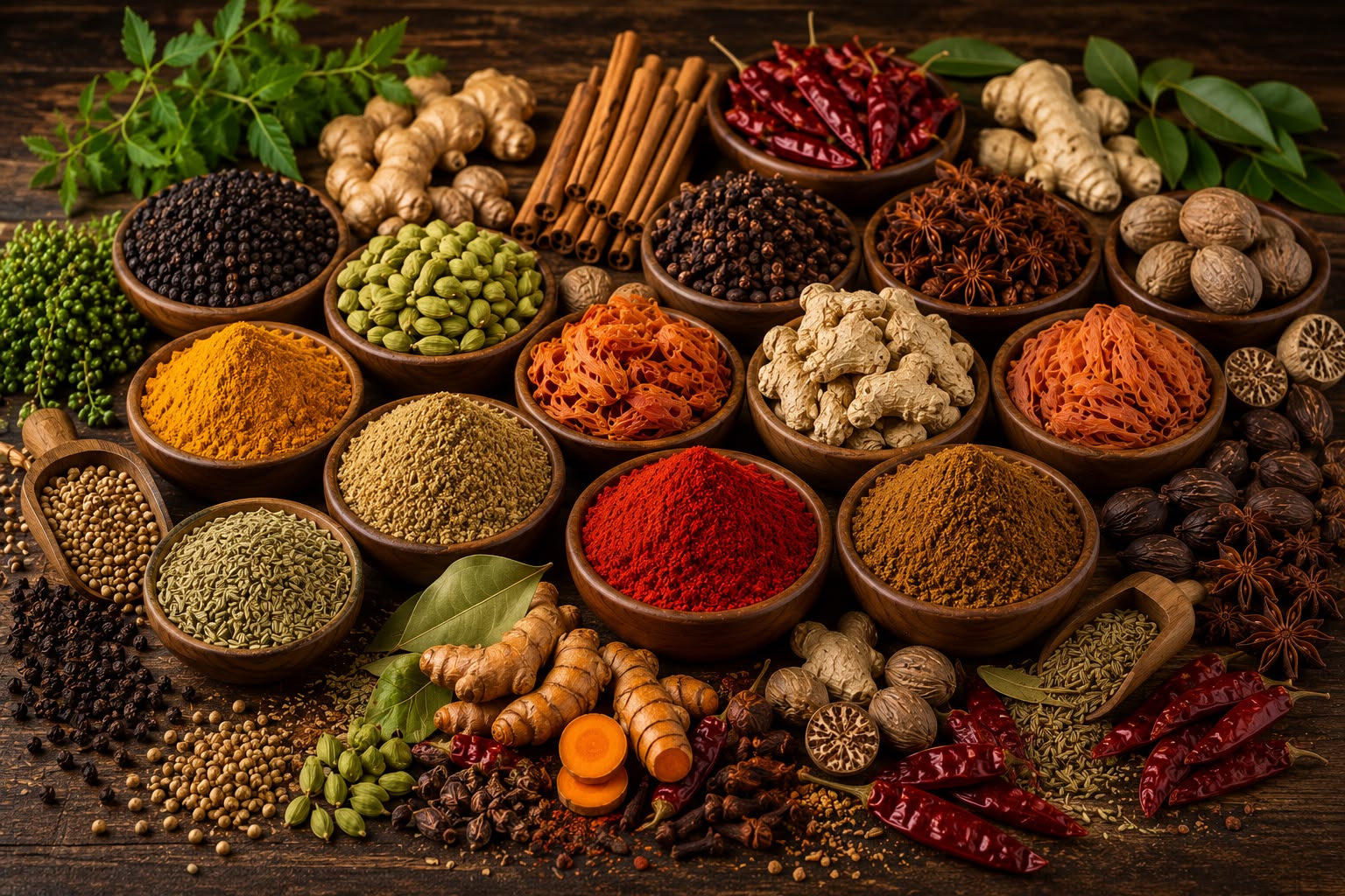 Aromatic Spices, Authentic Flavors